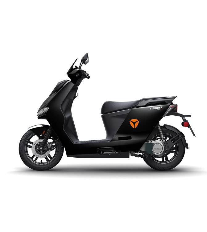 Yadea Fierider VF F200 100 km/h ABS E-Roller Schwarz Yadea Fierider VF F200 100 km/h ABS E-Roller Schwarz